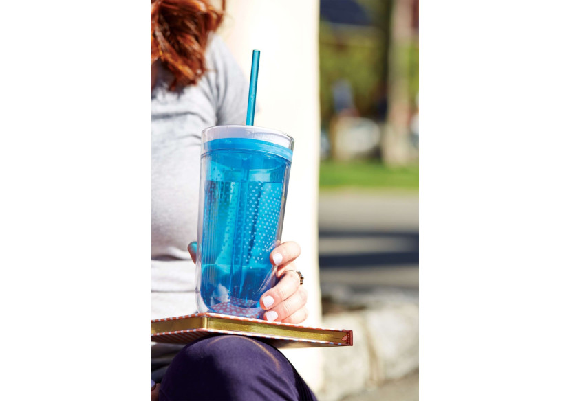 Bouteille de Voyage Drinkbeker - 325 ml avec paille en verre borosilicaté - ZK 021224 - Zoku Bouteille de Voyage Drinkbeker - 325 ml avec paille en verre borosilicaté - ZK 021224 - Zoku