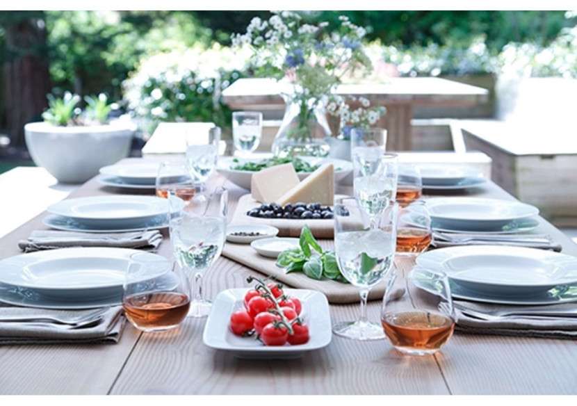 Planche à Pain Dine - 78x13,5 cm en Bois Durable - LS 623639 - L.S.A.