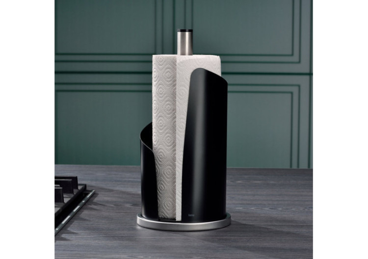 Support à Rouleau de Cuisine Stella - Élégance Noire - KE 112003 - Kela Keuken 2