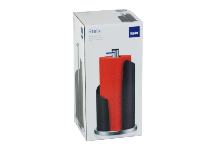 Support à Rouleau de Cuisine Stella - Élégance Noire - KE 112003 - Kela Keuken Support à Rouleau de Cuisine Stella - Élégance Noire - KE 112003 - Kela Keuken