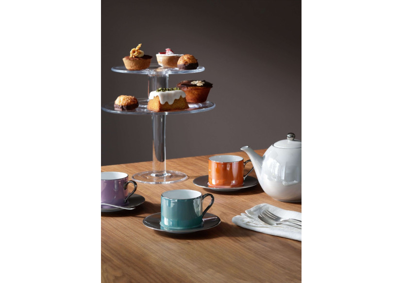 Tasse et Soucoupe Palazzo - Ensemble en Verre 250 ml - LS 630071 - L.S.A. Tasse et Soucoupe Palazzo - Ensemble en Verre 250 ml - LS 630071 - L.S.A.