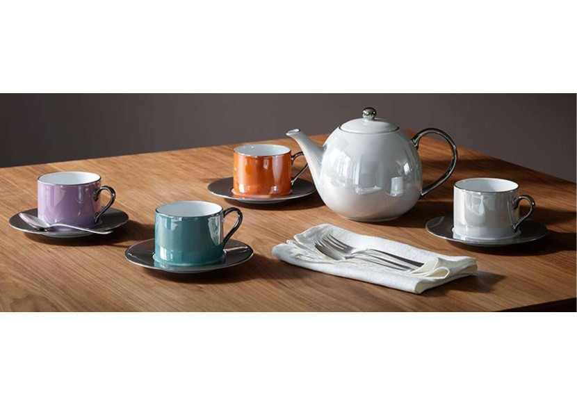 Tasse et Soucoupe Palazzo - Ensemble en Verre 250 ml - LS 630071 - L.S.A. Tasse et Soucoupe Palazzo - Ensemble en Verre 250 ml - LS 630071 - L.S.A.