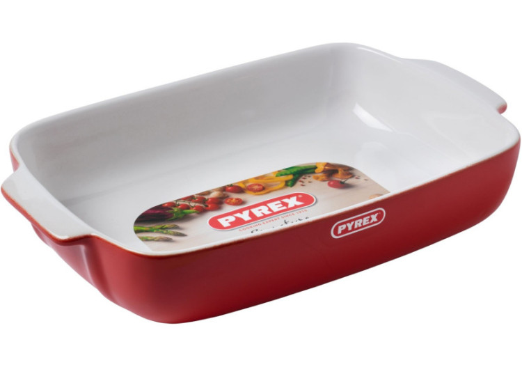 Plat à Four Signature - Rectangulaire 35 x 25 cm en céramique - PY 272674 - Pyrex 2