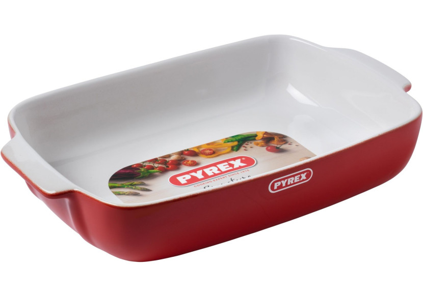 Plat à Four Signature - Rectangulaire 35 x 25 cm en céramique - PY 272674 - Pyrex