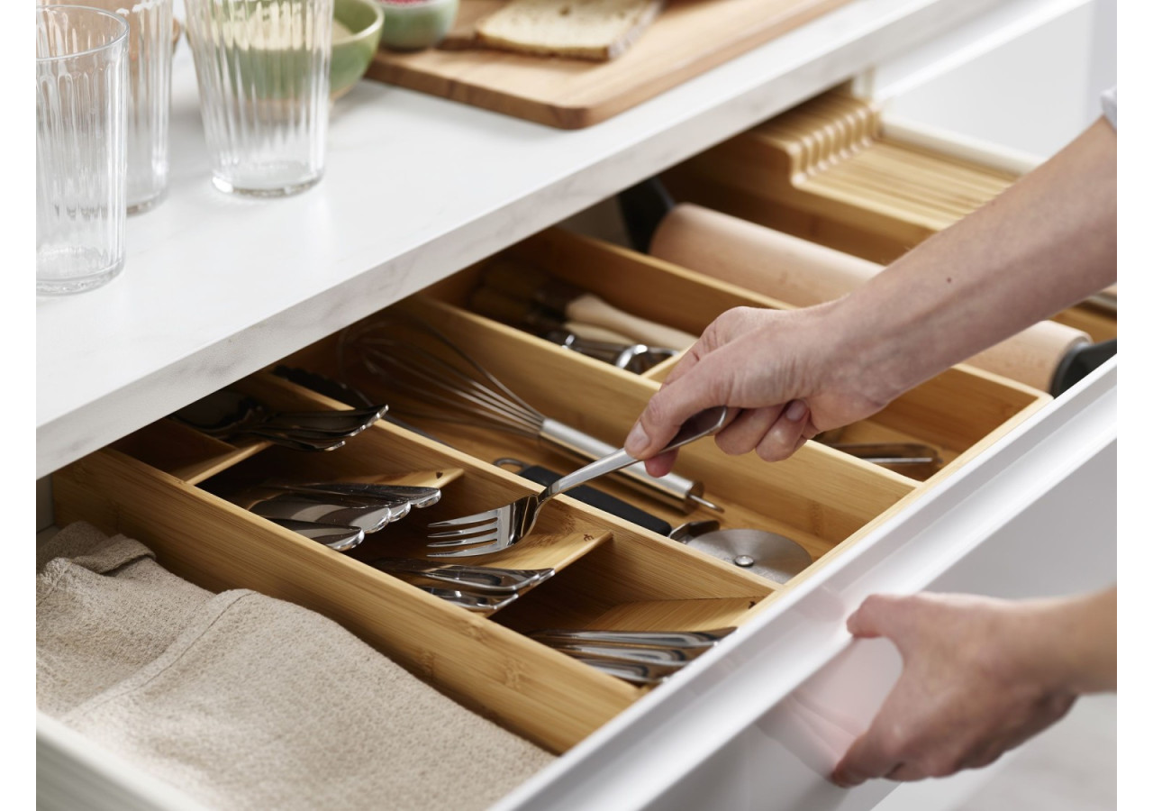 Organisateur de Tiroir DrawerStore - Bambou Pratique - JJ 002942 - Joseph Joseph