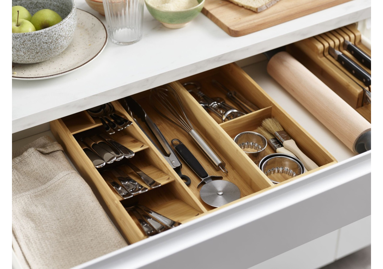 Organisateur de Tiroir DrawerStore - Bambou Pratique - JJ 002942 - Joseph Joseph