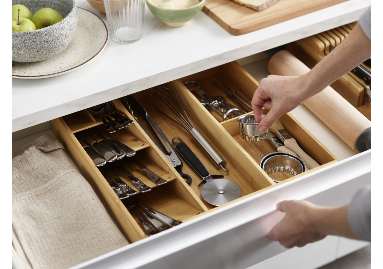 Organisateur de Tiroir DrawerStore - Bambou Pratique - JJ 002942 - Joseph Joseph