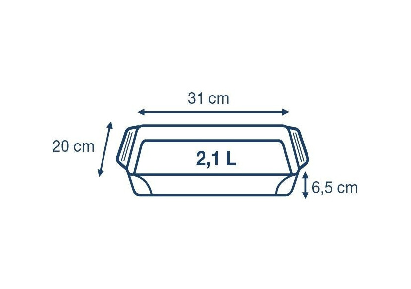Set de 3 Plats à Four Irresistible - Verre Borosilicaté - PY 277990 - Pyrex
