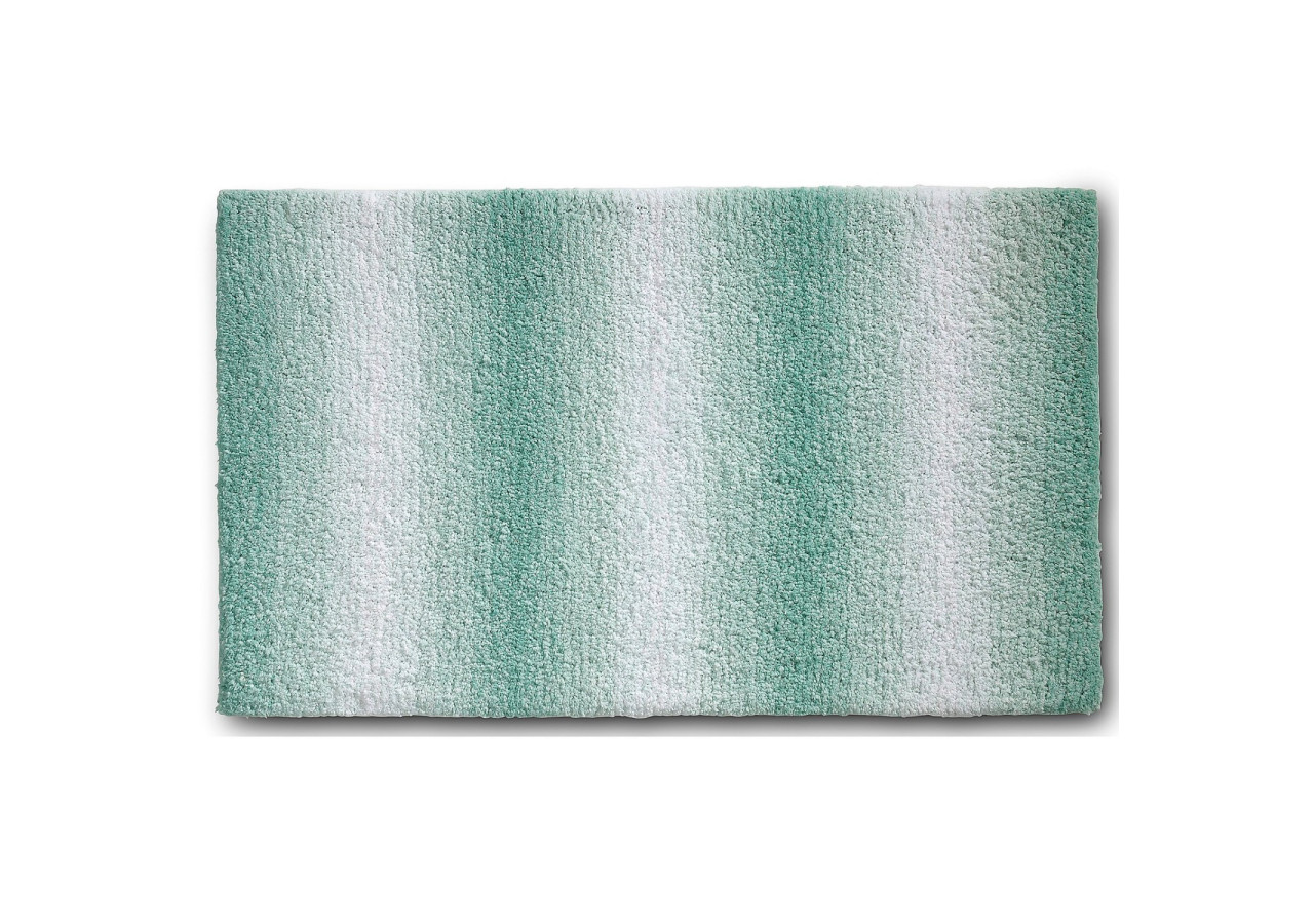 Tapis de Bain Ombre - 80x50 cm en Polyester Vert Jade - KE 235610 - Kela Badkamer