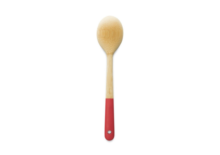 Cuillère de Cuisine en Bambou - 30 cm Rouge - PE 813714 - Pebbly 2