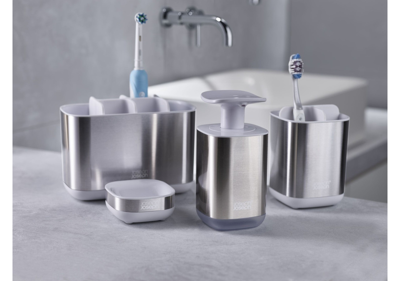 Organisateur de Trousse à Dent - Compact avec 3 Compartiments - JJ 001921 - Joseph Joseph