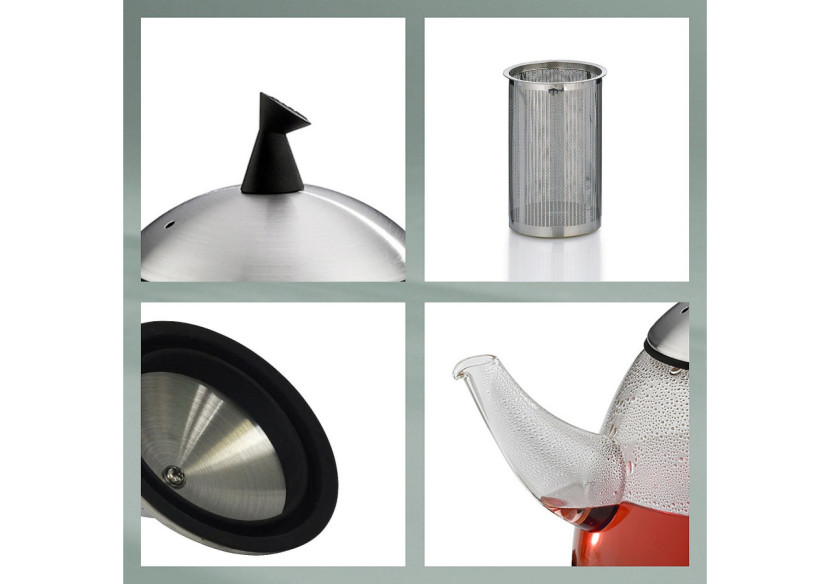 Théière AURORA - 1,8 Litres avec Filtre en Acier Inoxydable - KE 169410 - Kela Keuken Théière AURORA - 1,8 Litres avec Filtre en Acier Inoxydable - KE 169410 - Kela Keuken