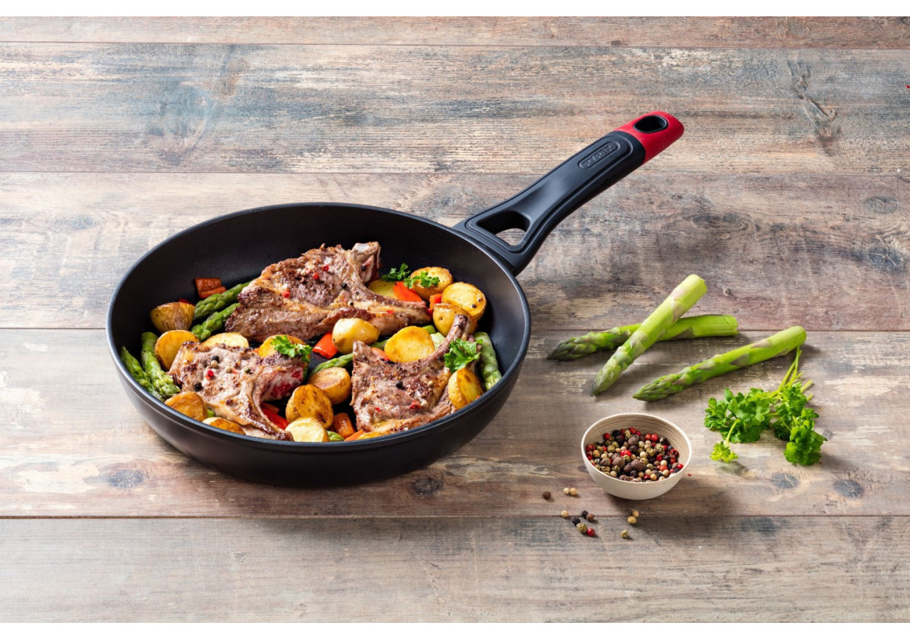 Poêle Optima - 28 cm en Aluminium Antiadhésif - PY 284271 - Pyrex