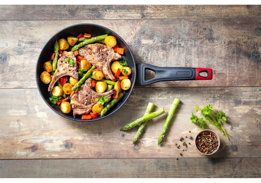 Poêle Optima - 28 cm en Aluminium Antiadhésif - PY 284271 - Pyrex