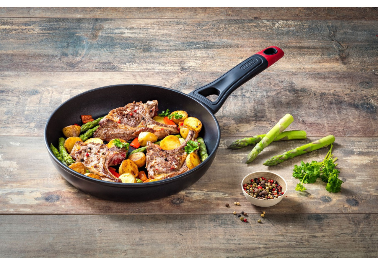 Poêle Optima - 28 cm en Aluminium Antiadhésif - PY 284271 - Pyrex