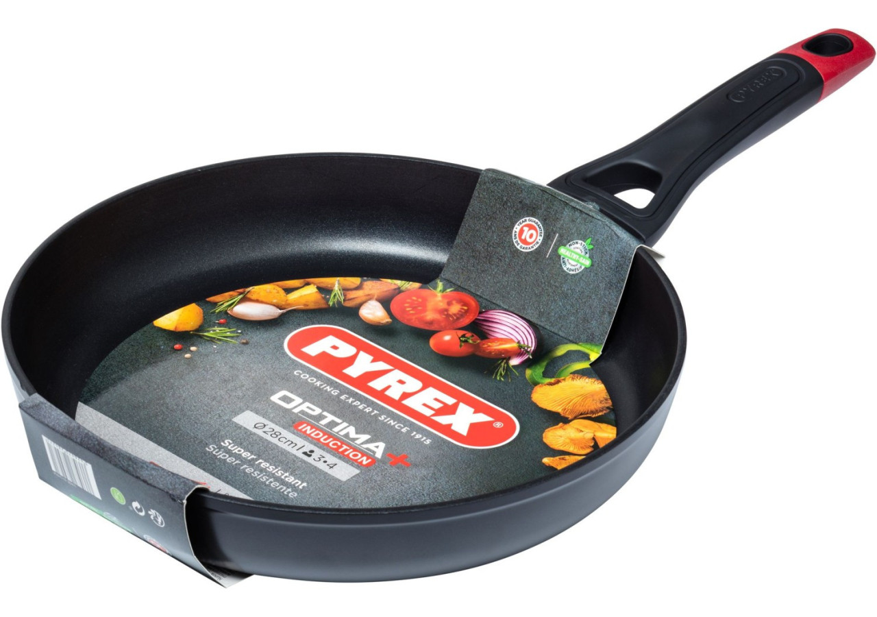 Poêle Optima - 28 cm en Aluminium Antiadhésif - PY 284271 - Pyrex