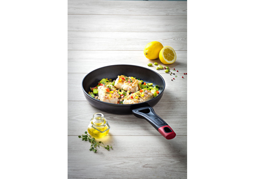 Poêle Optima - 28 cm en Aluminium Antiadhésif - PY 284271 - Pyrex