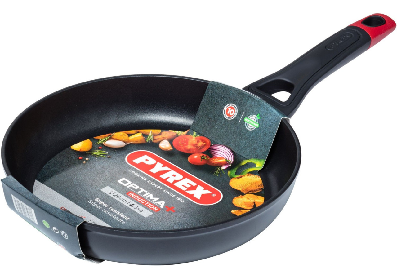 Poêle Optima - 28 cm en Aluminium Antiadhésif - PY 284271 - Pyrex