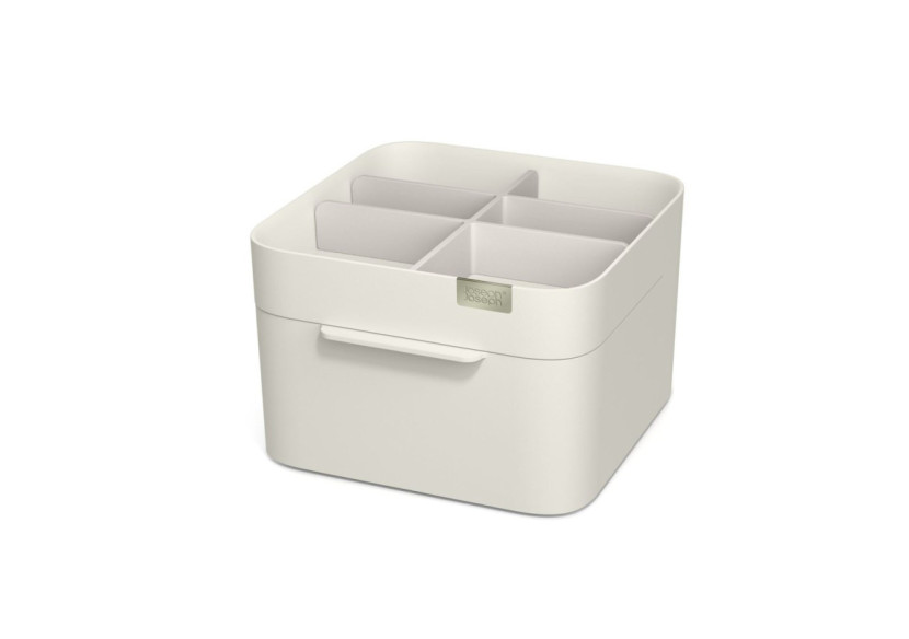 Organisateur de Maquillage Viva avec Tiroir - Rangement élégant - JJ 004397 - Joseph Joseph Organisateur de Maquillage Viva avec Tiroir - Rangement élégant - JJ 004397 - Joseph Joseph