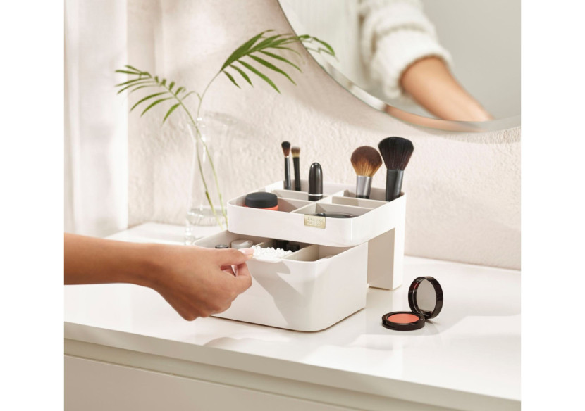 Organisateur de Maquillage Viva avec Tiroir - Rangement élégant - JJ 004397 - Joseph Joseph Organisateur de Maquillage Viva avec Tiroir - Rangement élégant - JJ 004397 - Joseph Joseph