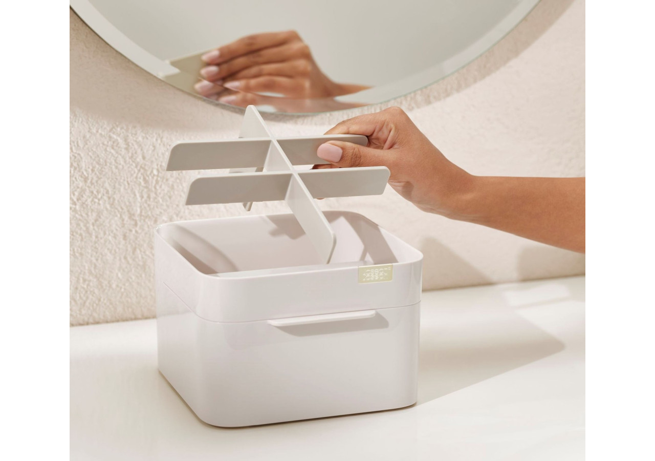 Organisateur de Maquillage Viva avec Tiroir - Rangement élégant - JJ 004397 - Joseph Joseph