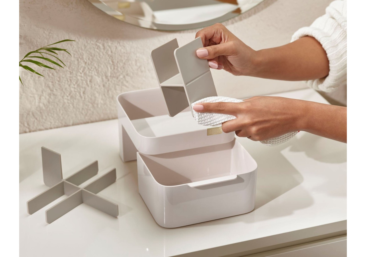 Organisateur de Maquillage Viva avec Tiroir - Rangement élégant - JJ 004397 - Joseph Joseph