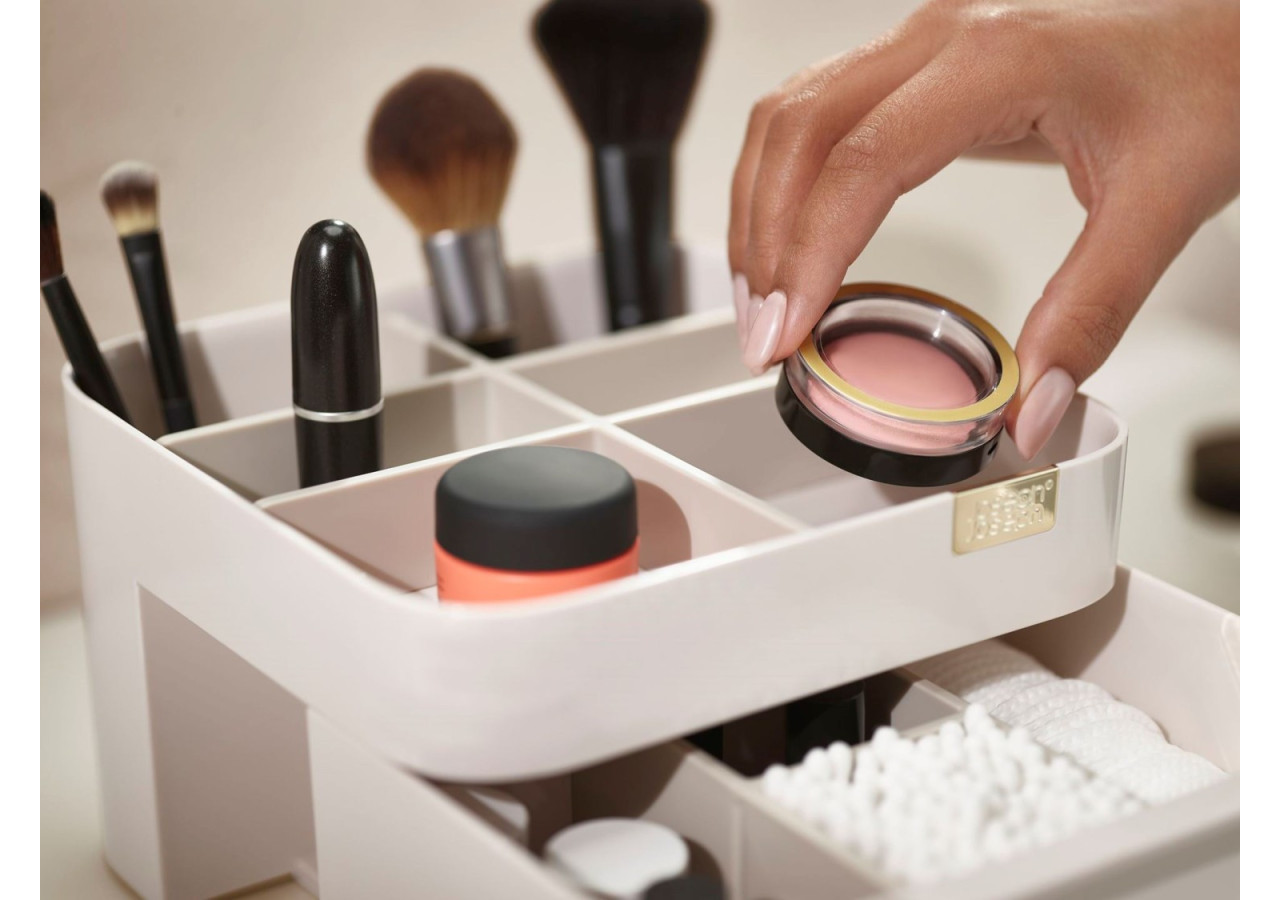 Organisateur de Maquillage Viva avec Tiroir - Rangement élégant - JJ 004397 - Joseph Joseph