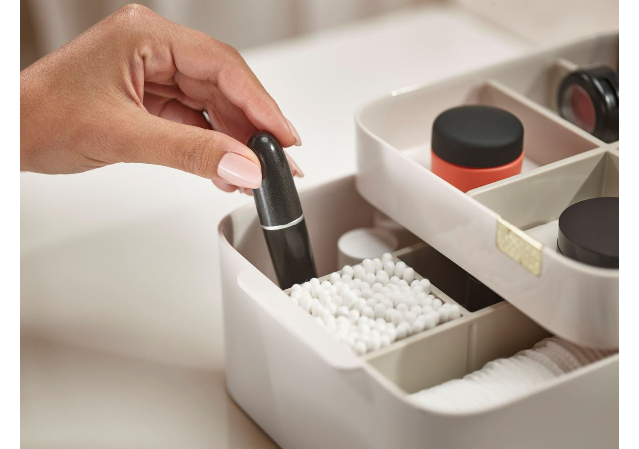 Organisateur de Maquillage Viva avec Tiroir - Rangement élégant - JJ 004397 - Joseph Joseph