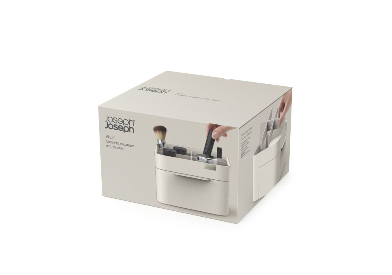 Organisateur de Maquillage Viva avec Tiroir - Rangement élégant - JJ 004397 - Joseph Joseph