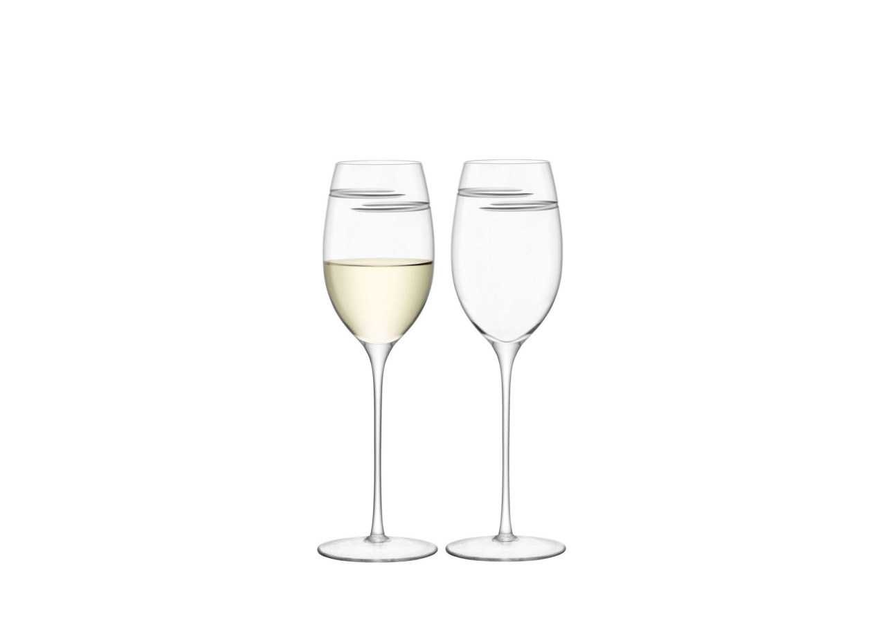 Set de 2 Verres à Vin Verso 340 ml - Élégance et qualité artisanale - LS 572548 - L.S.A.