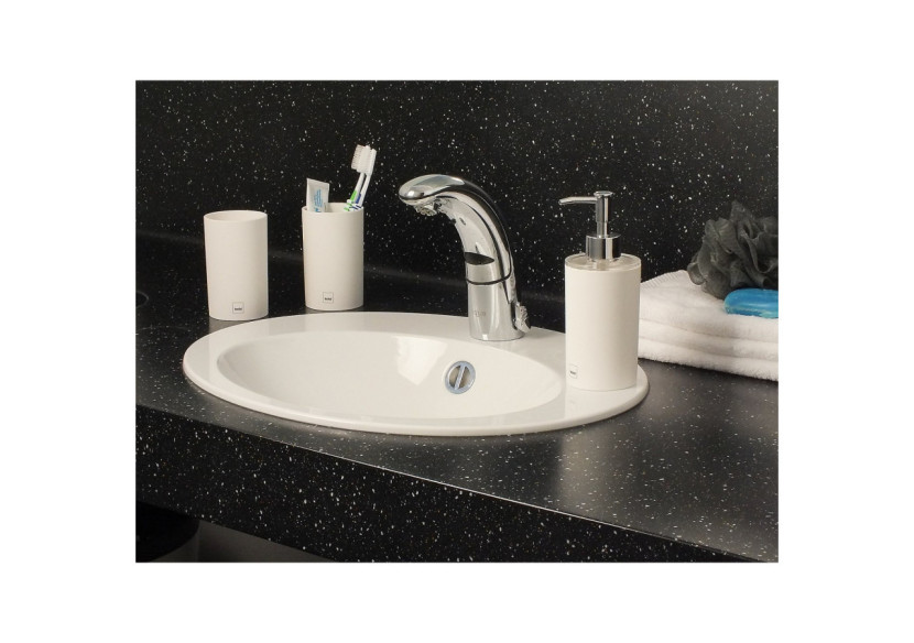 Gobelet de Salle de Bain LIS - Plastique blanc anti-dérapant - KE 217418 - Kela Badkamer Gobelet de Salle de Bain LIS - Plastique blanc anti-dérapant - KE 217418 - Kela Badkamer