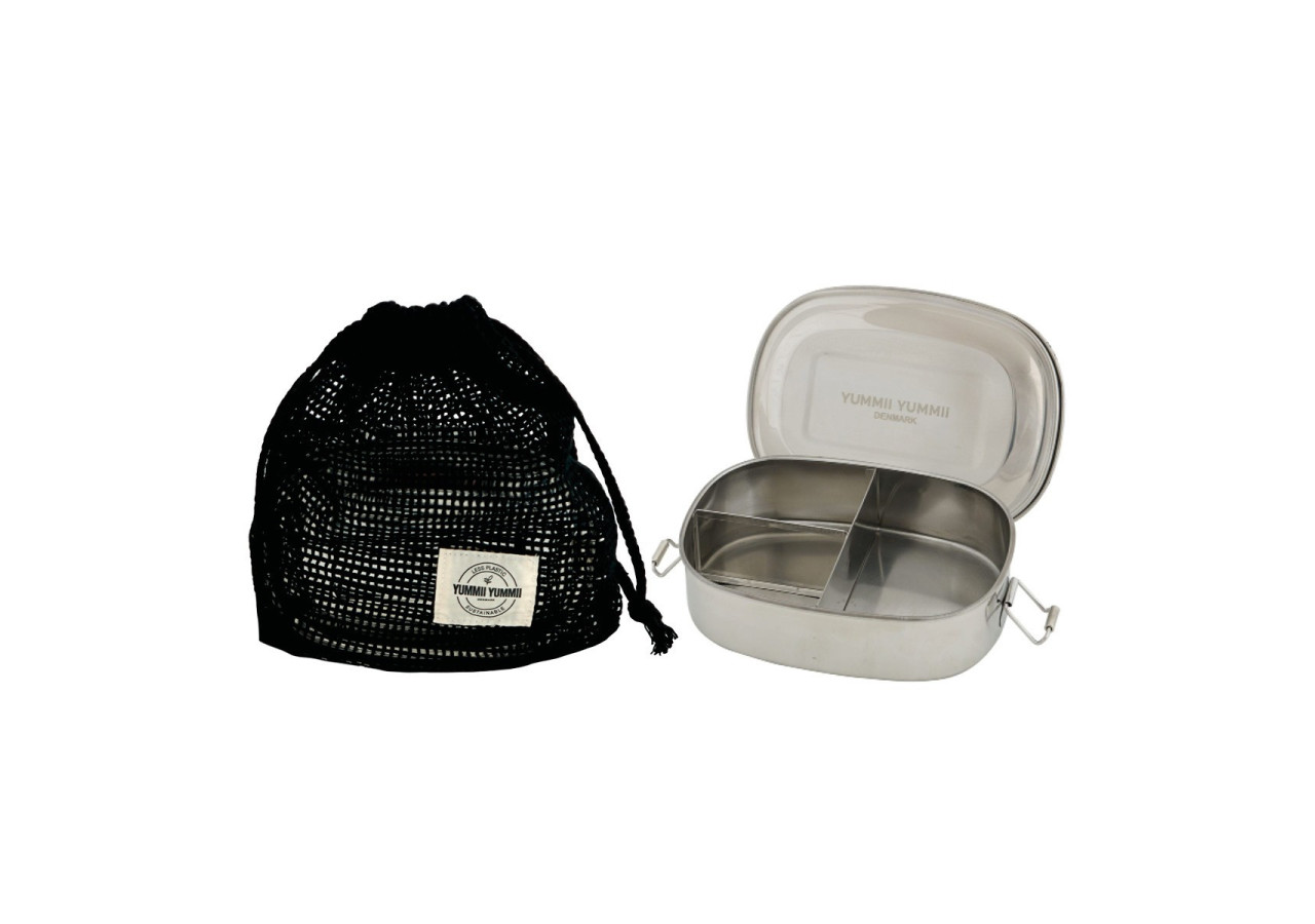 Boîte à Lunch Bento Yummii Yummii - Petite avec 3 Compartiments - YY 002096 - Yummii Yummii