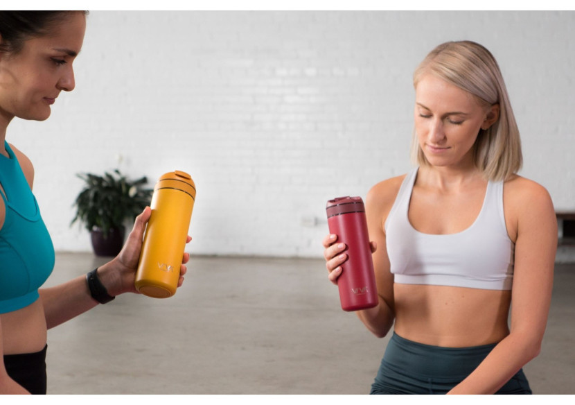 Bouteille Rechargeable avec Filtre 460 ml - Idéale pour Thé et Café - VI 820527 - Viva