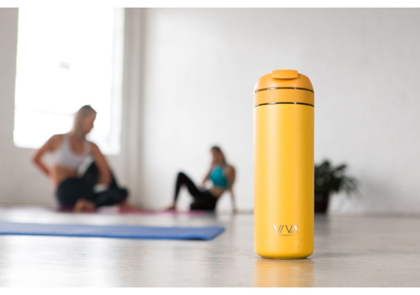 Bouteille Rechargeable avec Filtre 460 ml - Idéale pour Thé et Café - VI 820527 - Viva