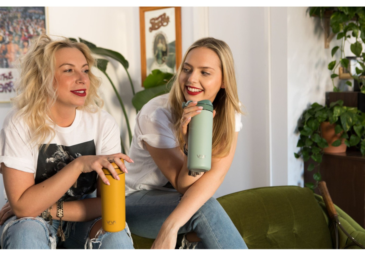 Bouteille Rechargeable avec Filtre 460 ml - Idéale pour Thé et Café - VI 820527 - Viva