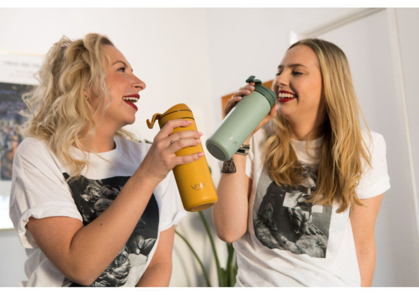 Bouteille Rechargeable avec Filtre 460 ml - Idéale pour Thé et Café - VI 820527 - Viva