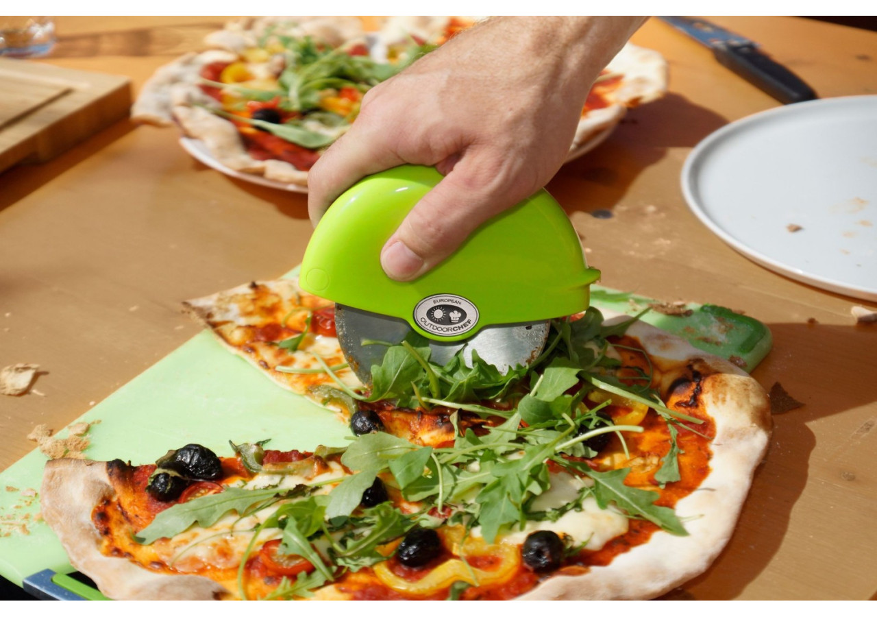 Rouleau à Pizza BBQ - Pratique et Ergonomique - OC 014605 - Outdoor Chef