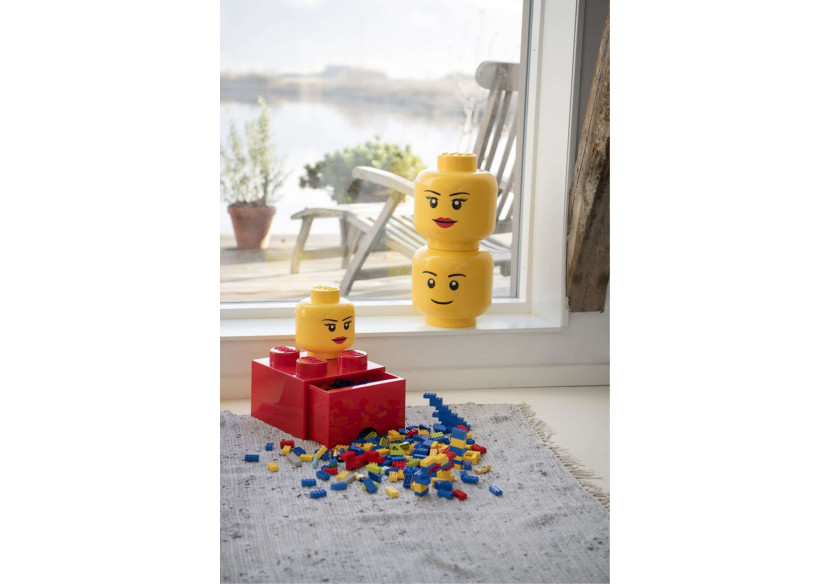 Boîte de rangement Tête de Fille - Design LEGO Halloween - RC 030209 - Lego