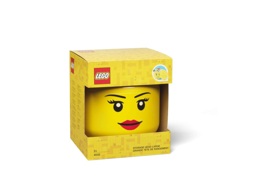 Boîte de rangement Tête de Fille - Design LEGO Halloween - RC 030209 - Lego