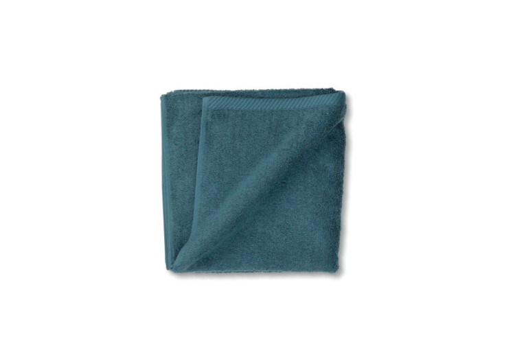 Serviette Douce Ladessa - Teal Blue 50x100 cm - KE 232008 - Kela Badkamer
