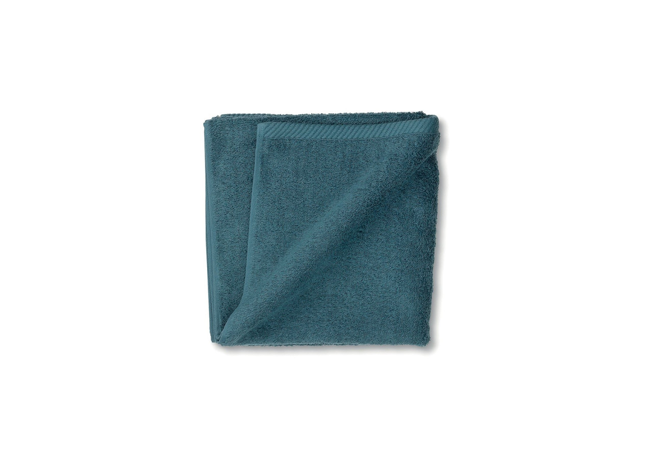 Serviette Douce Ladessa - Teal Blue 50x100 cm - KE 232008 - Kela Badkamer