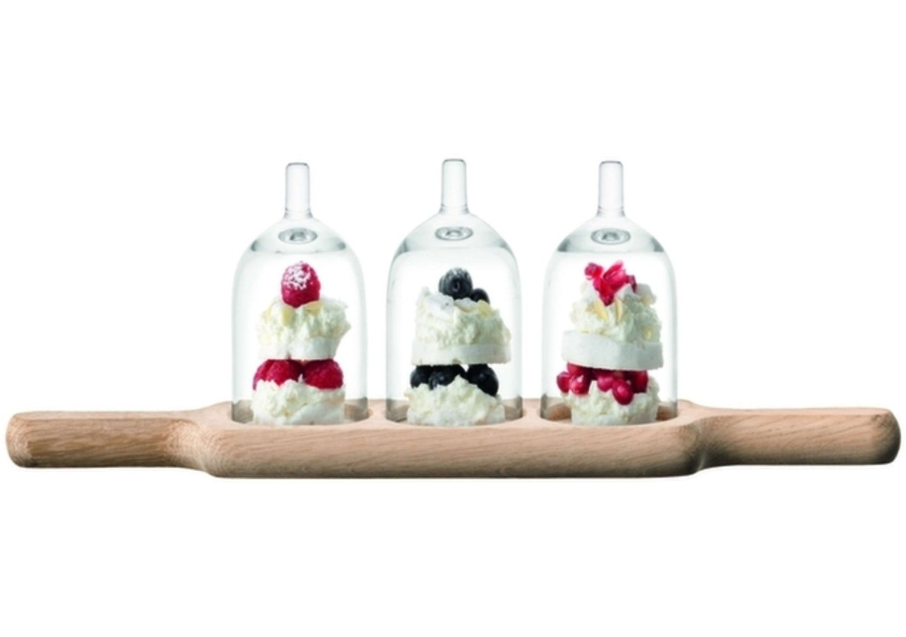 Planche de Service Paddle avec 3 Bols - LS 514067 - L.S.A.