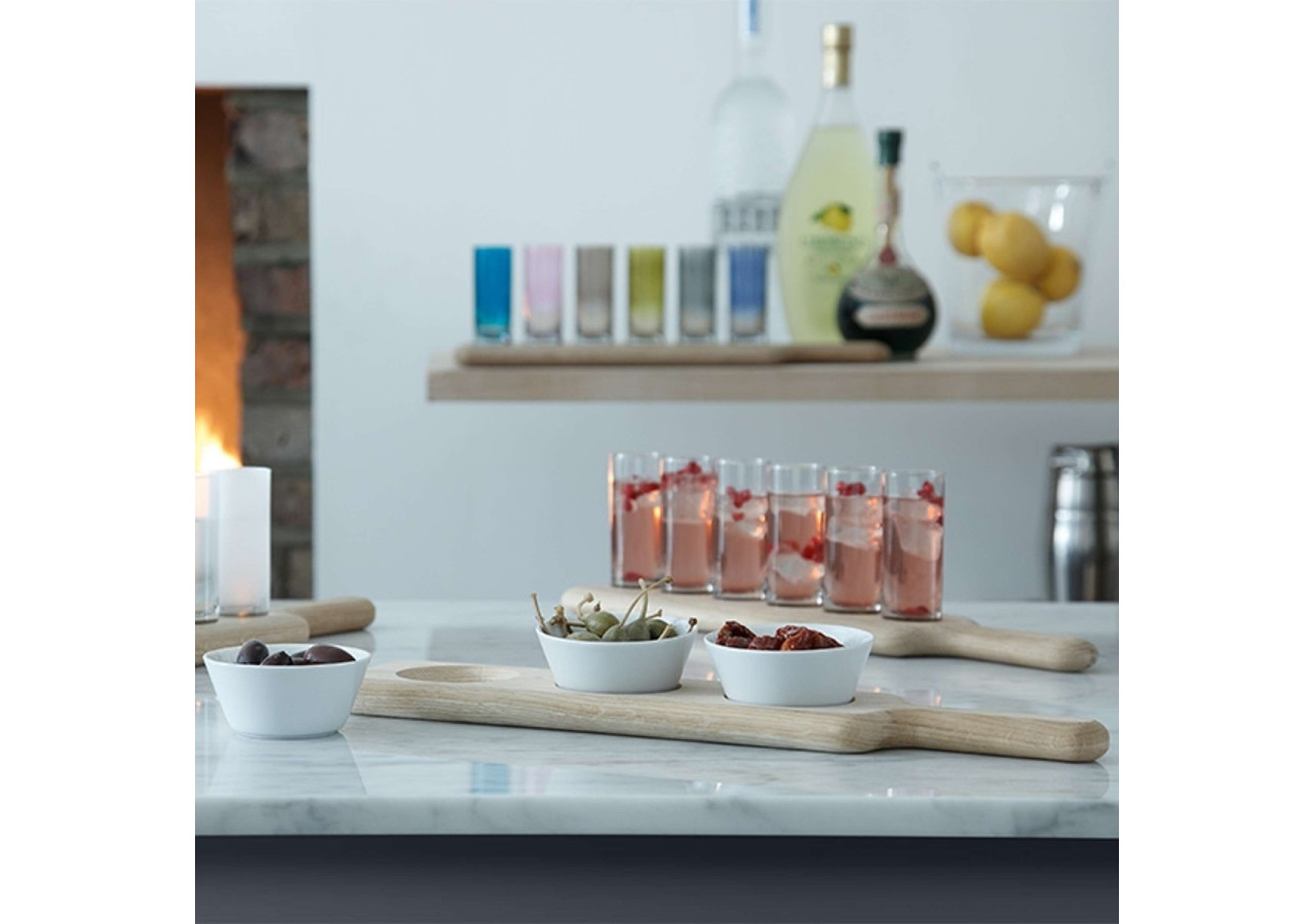 Planche de Service Paddle avec 3 Bols - LS 514067 - L.S.A.