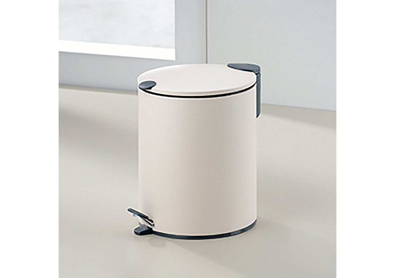 Poubelle Cosmétique Mats avec Pédale - 5 Litres - KE 237041 - Kela Badkamer