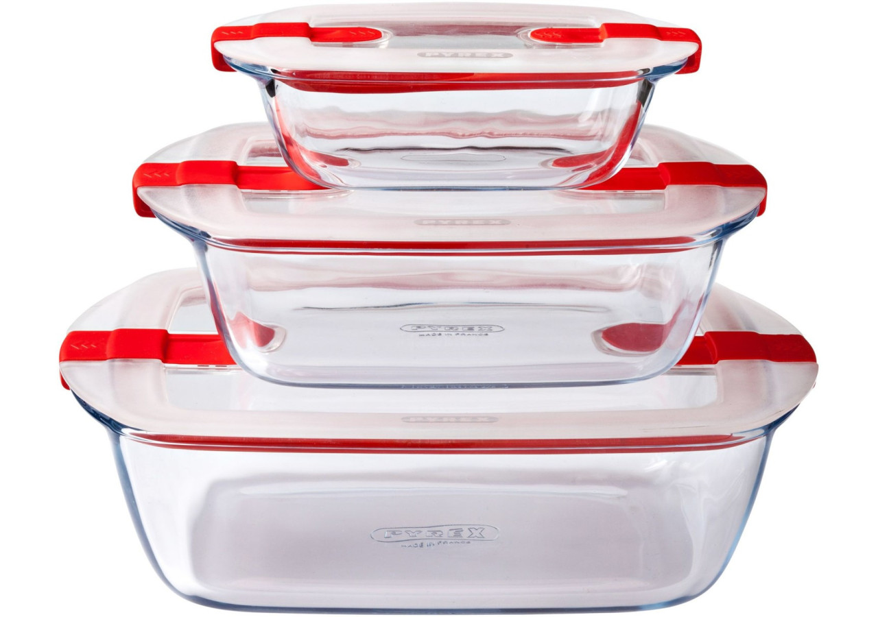 Conteneur Alimentaire Cook & Heat - 23 x 15 cm avec couvercle - PY 279604 - Pyrex