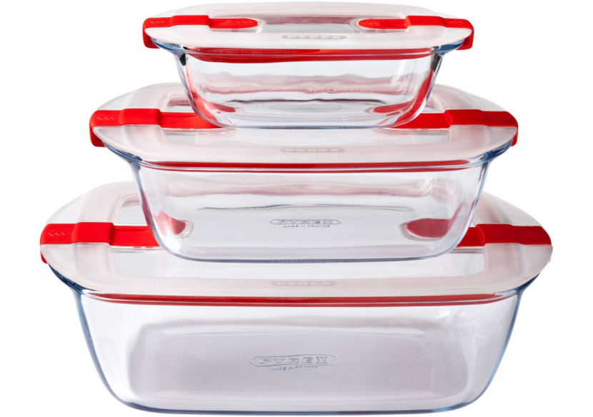 Conteneur Alimentaire Cook & Heat - 23 x 15 cm avec couvercle - PY 279604 - Pyrex