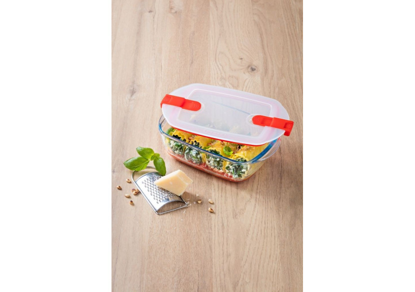 Conteneur Alimentaire Cook & Heat - 23 x 15 cm avec couvercle - PY 279604 - Pyrex