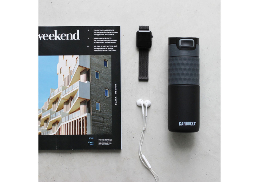 Bouteille Isotherme Etna - 500 ml, Noir acier - KA 140079 - Kambukka Bouteille Isotherme Etna - 500 ml, Noir acier - KA 140079 - Kambukka