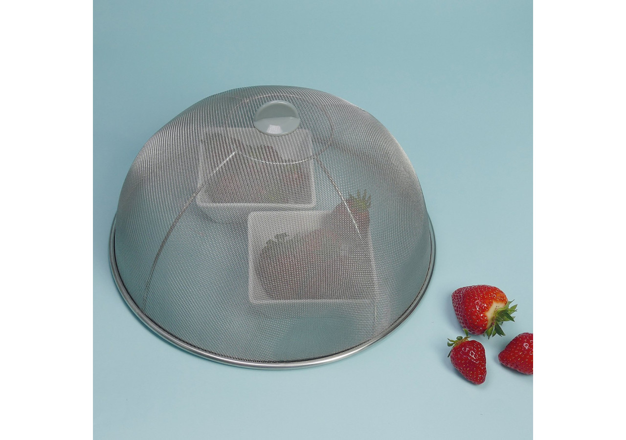 Cloche de Protection Cara - 30 cm en acier inoxydable - KE 114755 - Kela Keuken