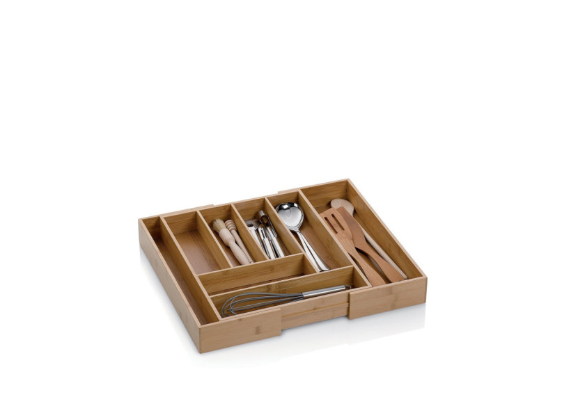 Tiroir à Couverts Kalma - Bambo 35 x 43 x 6,5 cm - KE 120138 - Kela Keuken Tiroir à Couverts Kalma - Bambo 35 x 43 x 6,5 cm - KE 120138 - Kela Keuken